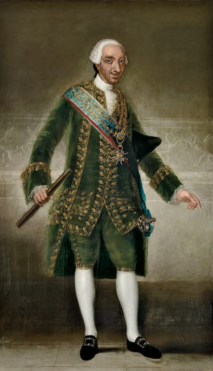 Francisco de Goya y Lucientes - 401, Ritratto di Carlos III de España, Banco de España, Madrid